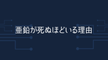 亜鉛が死ぬほど必要な理由